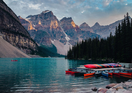 Iconic Canoes - Moraine Lake